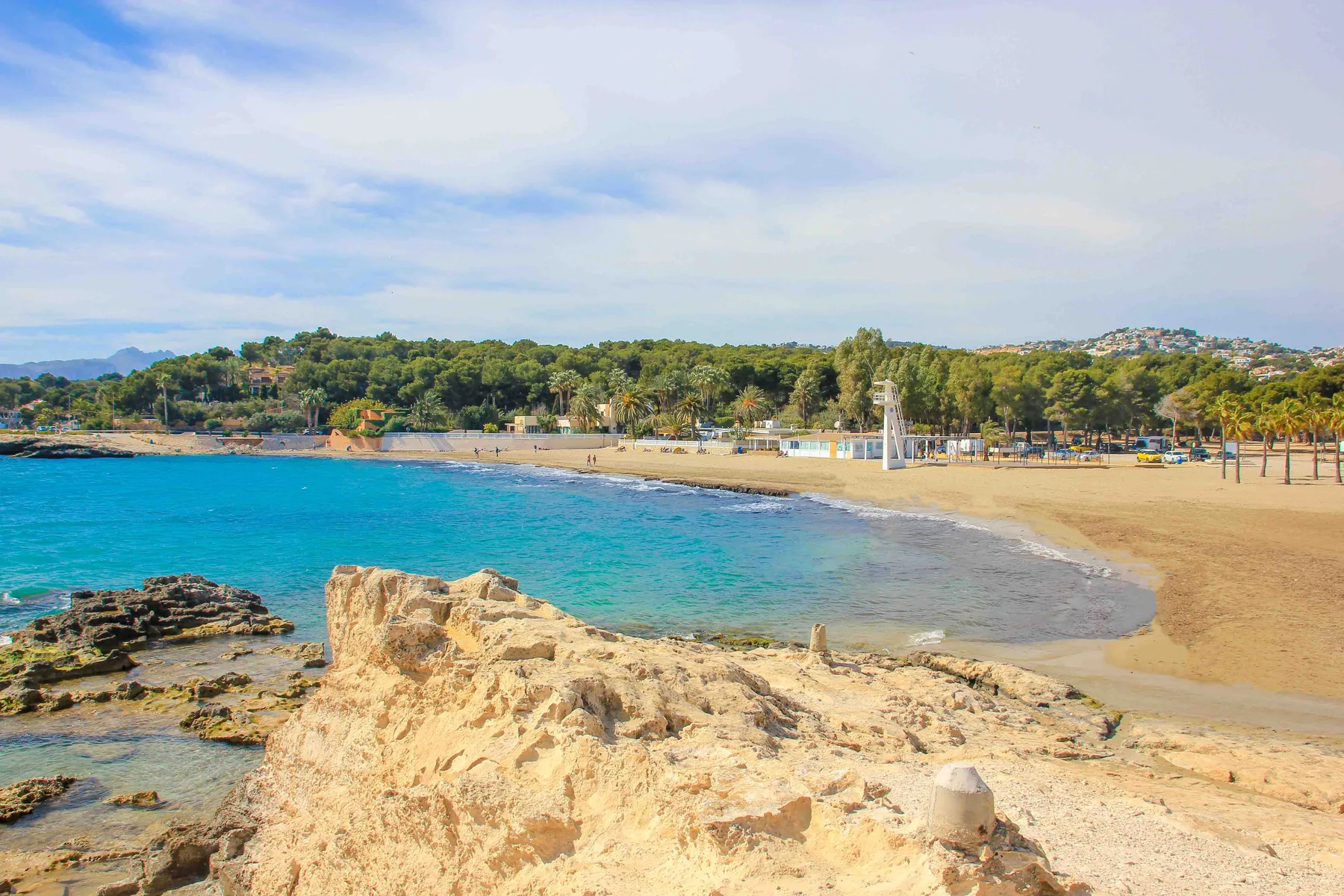 Playa Moraira (Playa de l’Ampolla) – Bild