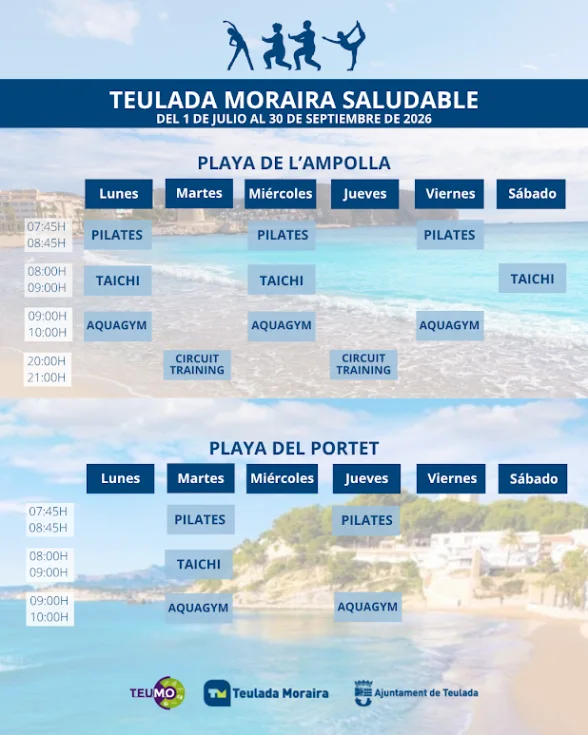 Teulada Moraira Saludable - verano 2026