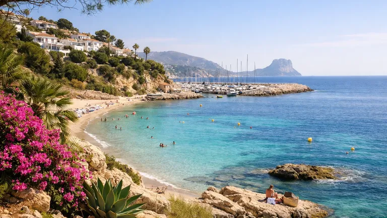 Blick auf die Küste: Entscheidungshilfe für einen Ausflug von Moraira nach Altea oder Calpe am Nachmittag
